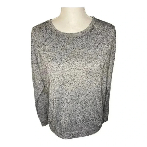 Eberjey‎ Women’s Medium Heather Grey Soft Stretchy Crewneck Sweater - Picture 1 of 4
